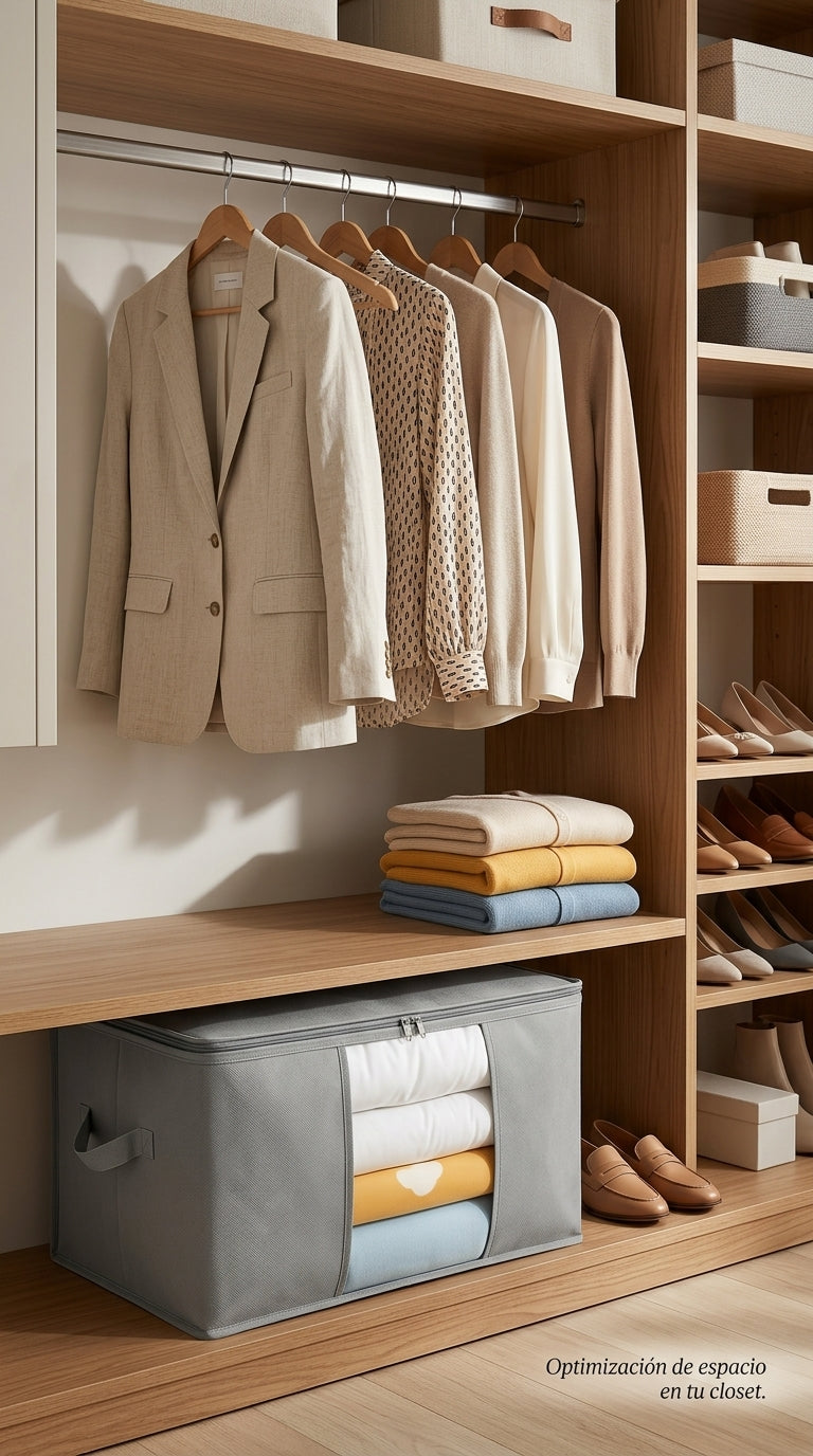 Organizador de Ropa Ahorra Espacio