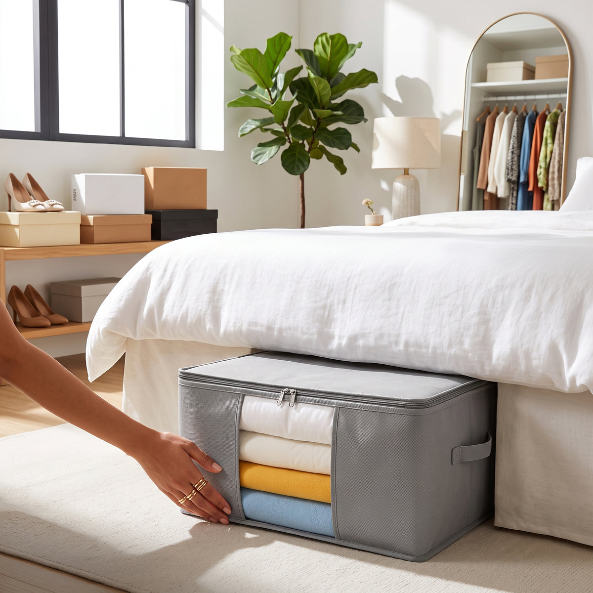 Organizador de Ropa Ahorra Espacio